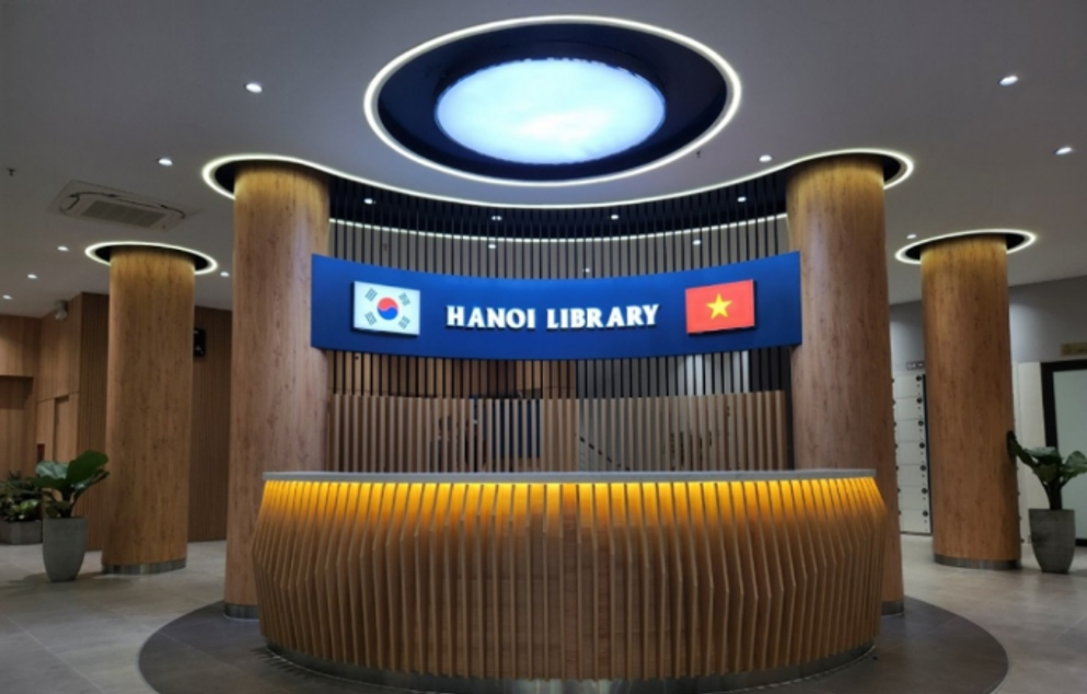 Three-year Hanoi Library project reflects the friendship between South Korea and Vietnam  image